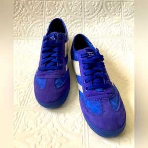 Vintage Coach Blue Suede shoes
